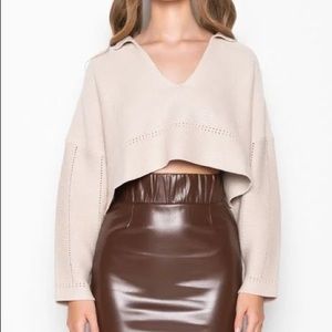 Akira Deep Feelings Deep V Sweater